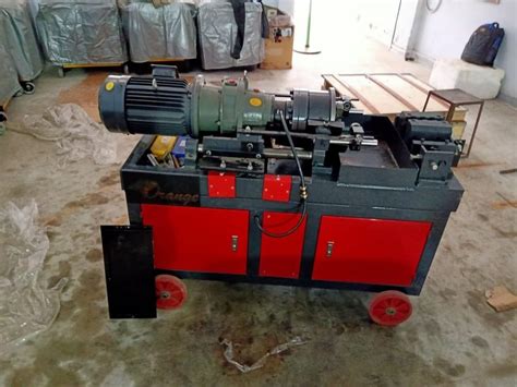 portable rebar threading machine